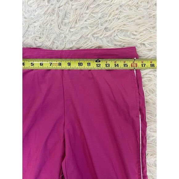 Champion Elite Vintage Y2K Hot Pink Track Pants Sz Medium Sweatpants Drawstring - Picture 6 of 10